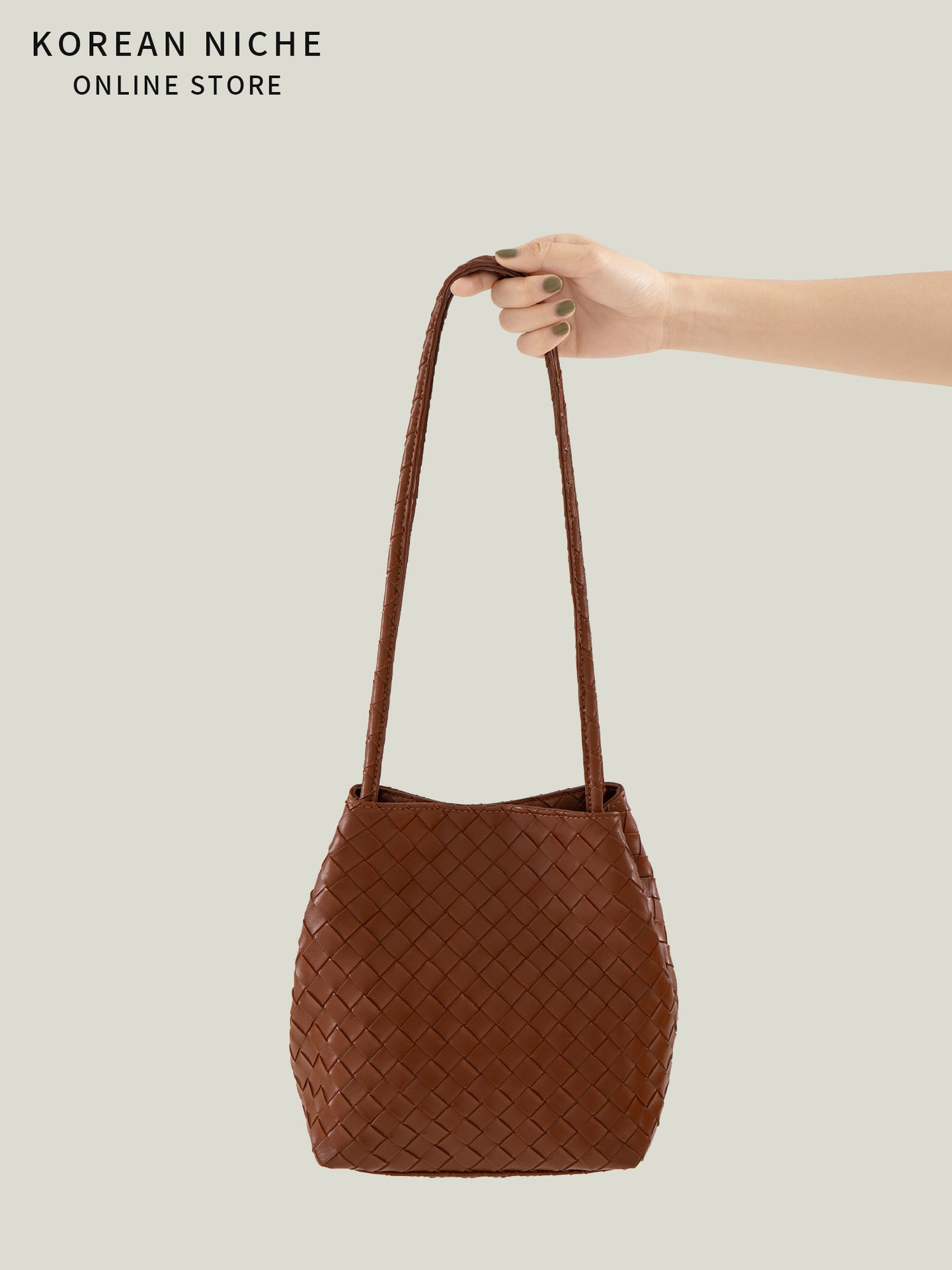 Women's Design Woven Korean High-grade Trendy Retro Handbags