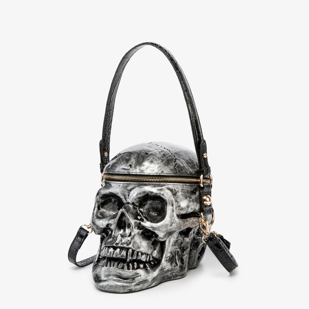 Stylish Glamorous Skull Funny Halloween Style Handbags