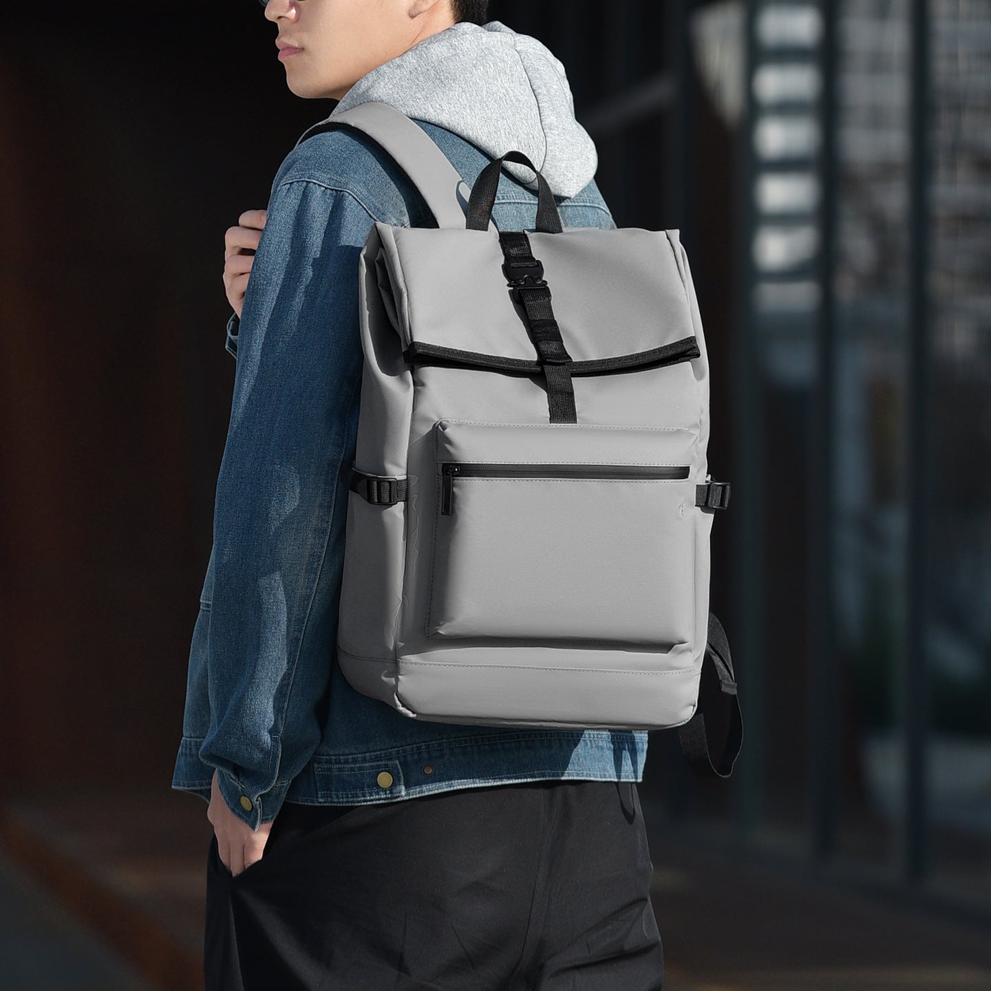 Simple Computer Lightweight Large Capacity Commuter Travel Bags