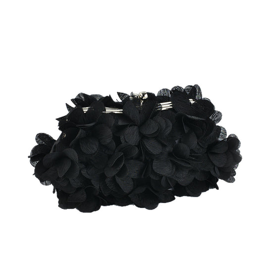 Women's Sweet Fresh Petal Three-dimensional Flower Dress Women's Clutch
