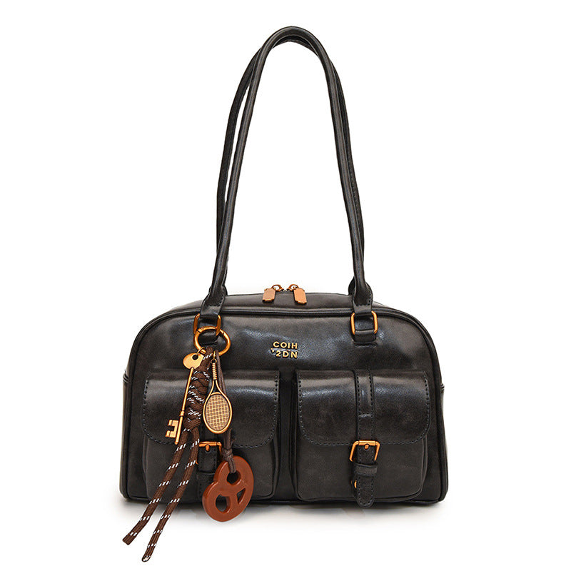 Retro Early Autumn Fashion Trendy Boston Western Style Bags