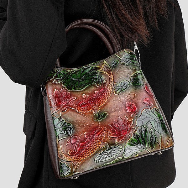 Women's Mother Rich Advanced Texture Ethnic Elegant Women's Messenger Bag