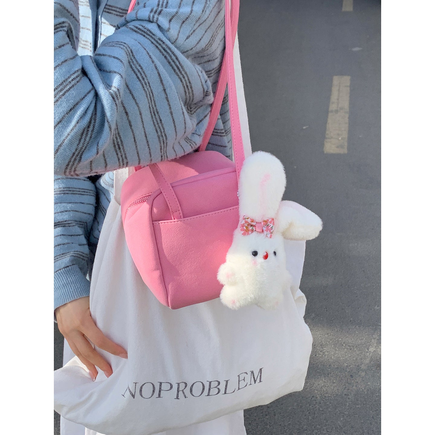 Women's Summer Fashion Macaron Color Carrying Simple Korean Bags