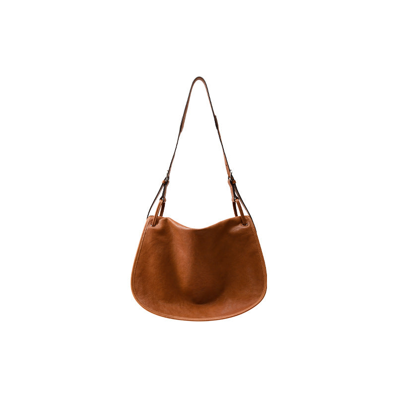 Commuter Saddle Female Retro Minority Large Capacity Women's Messenger Bag