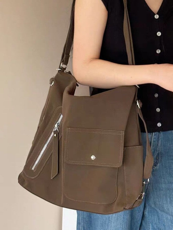 Elegant Popular Deformation Large Capacity Simple Leisure Backpack