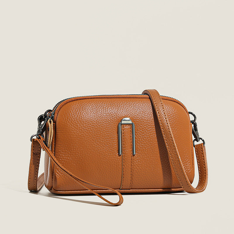 Women's First Layer Cowhide Fashion Lady Mom Women's Messenger Bag