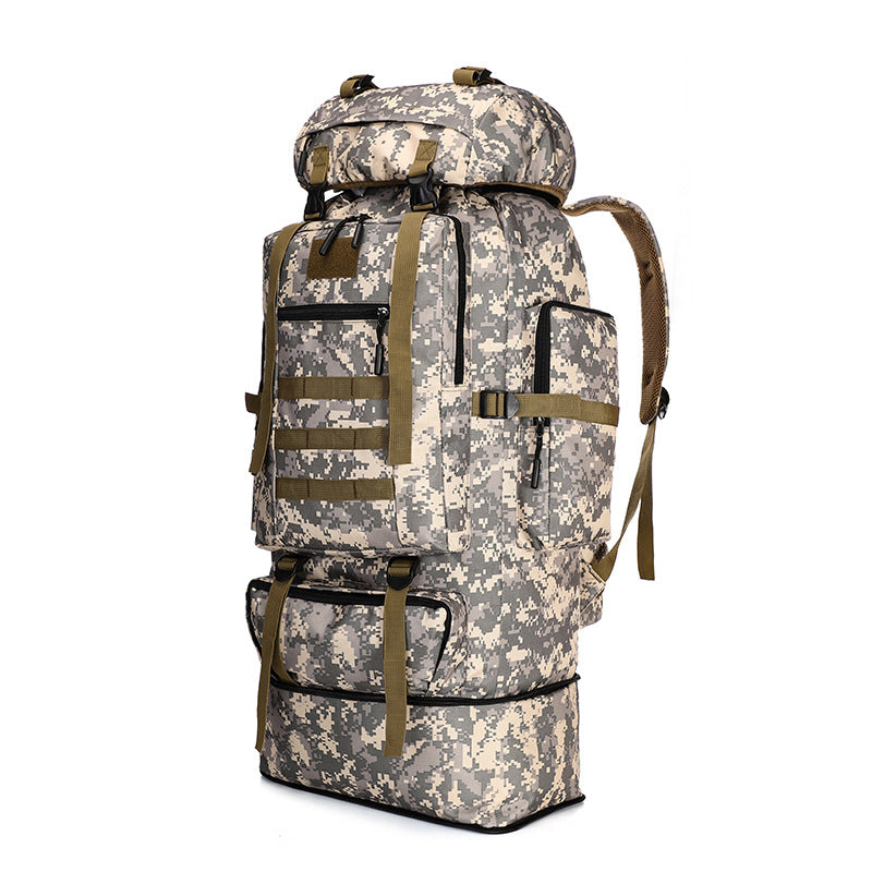 Women's & Men's Large Capacity Hiking Expandable Camping Tactical Backpack