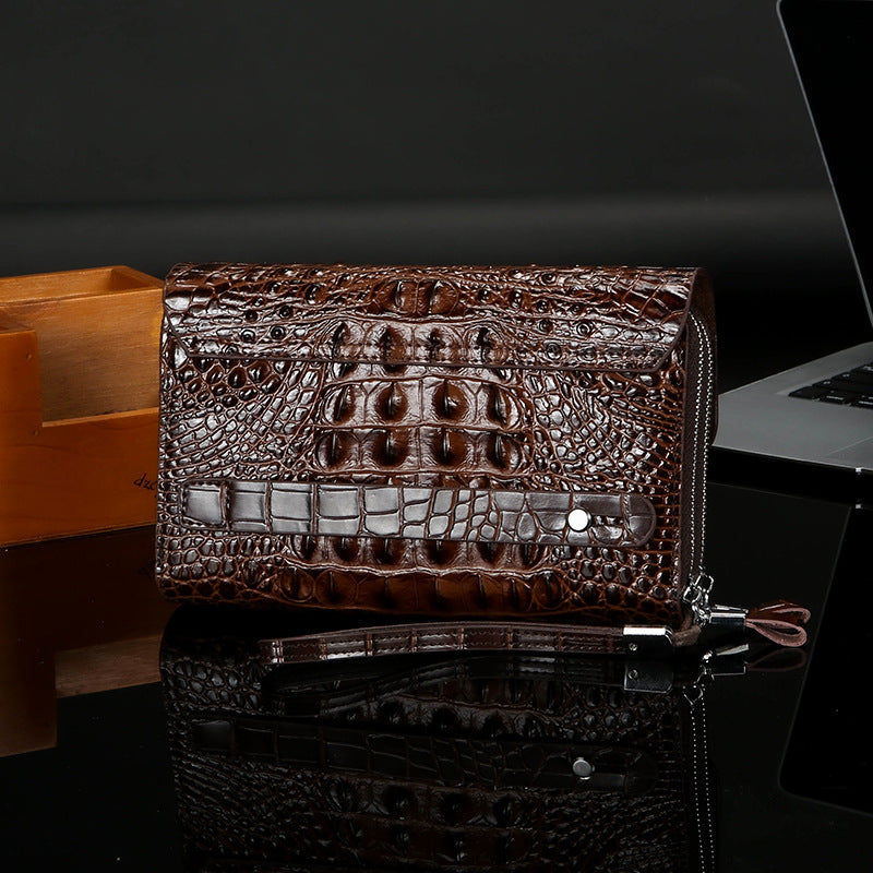 Men's Pattern High-grade Sense Business Large Capacity Men's Clutch