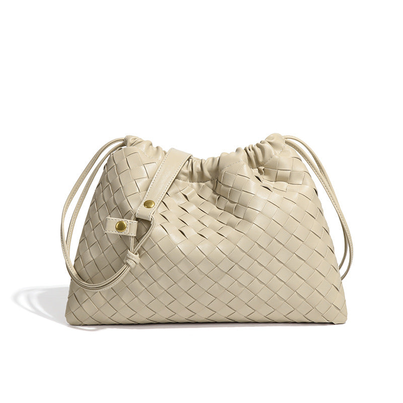 Woven Pleated Garbage Minimalist Lazy Cloud Advanced Feeling Bags