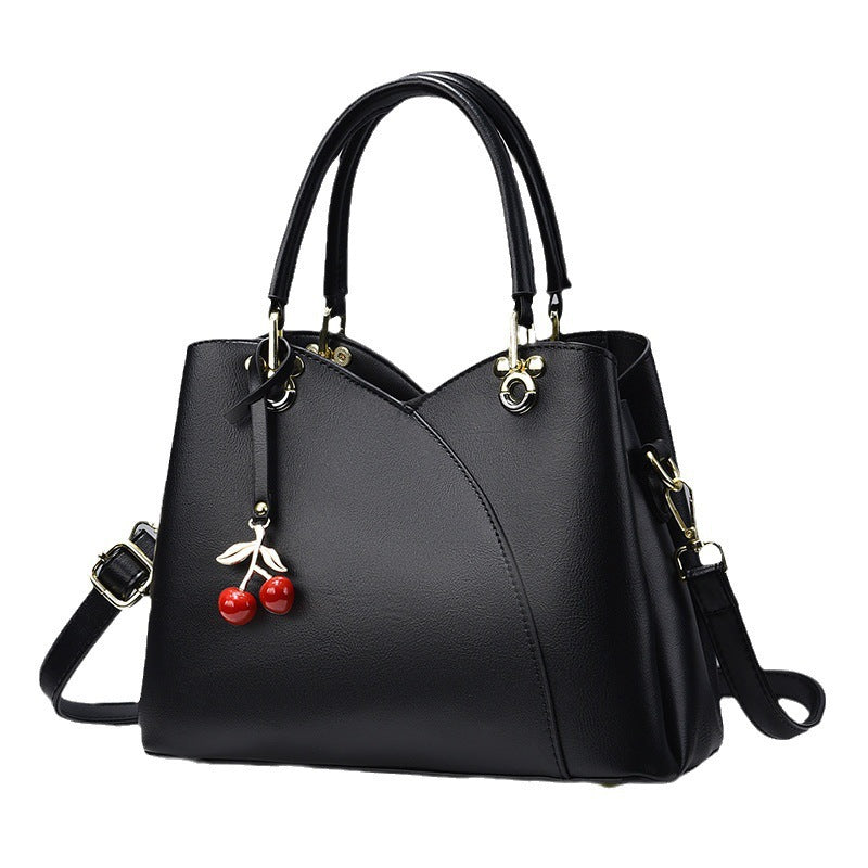 Women's Large Capacity Solid Color Mom Fashion Women's Handbag