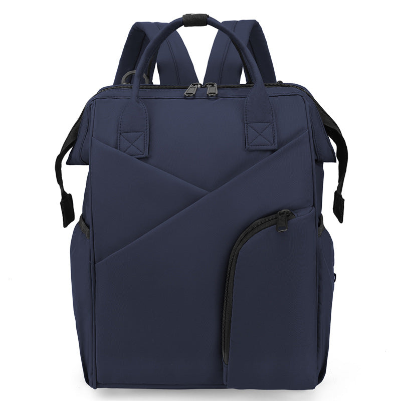 Simple Oxford Cloth Korean Plain Large Capacity Pregnant Mummy Bag