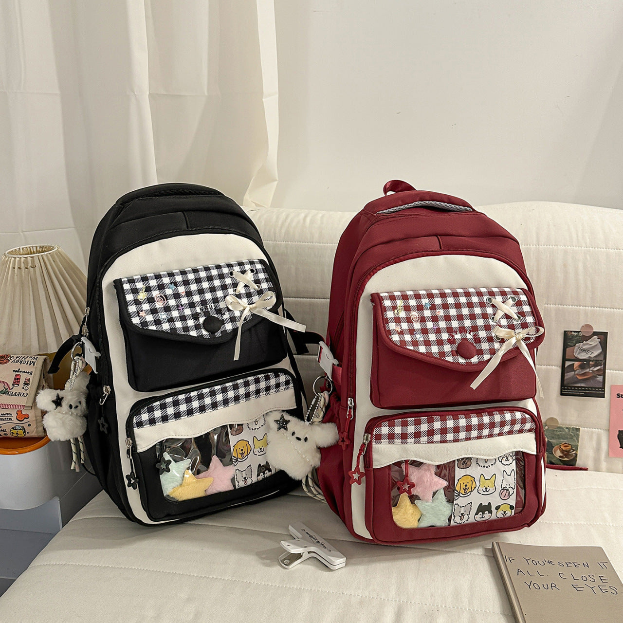 Style Cute Refreshing Junior Large Capacity Leisure Backpack
