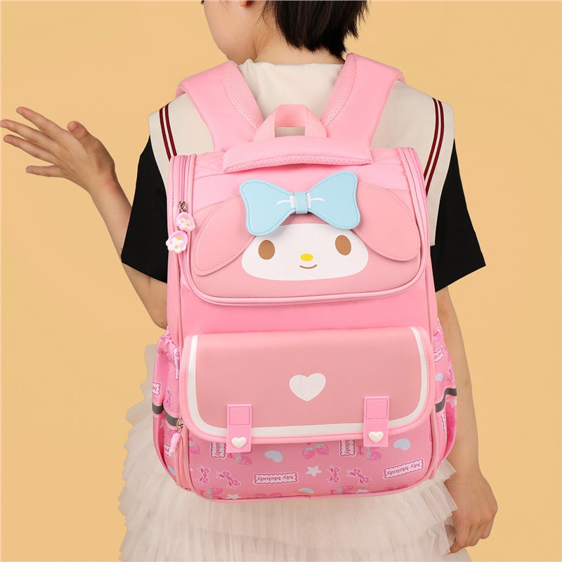 Beautiful Princess Style Cute Spine Protection Primary School Bag
