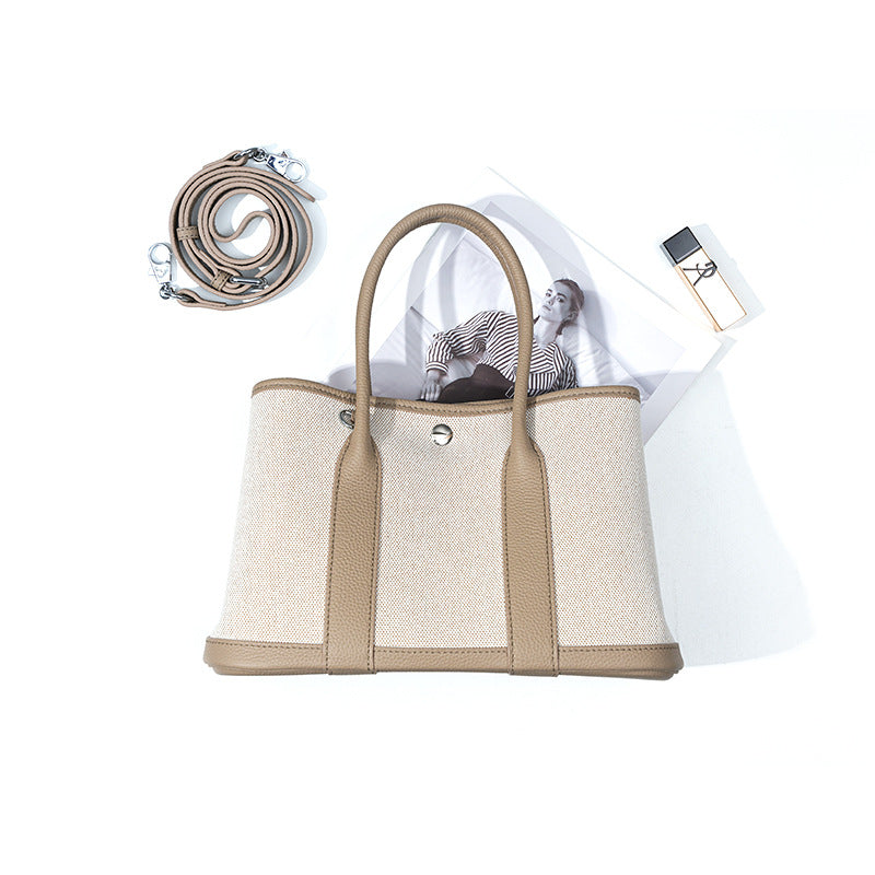 Women's High Quality Large Capacity First Layer Cowhide Bags