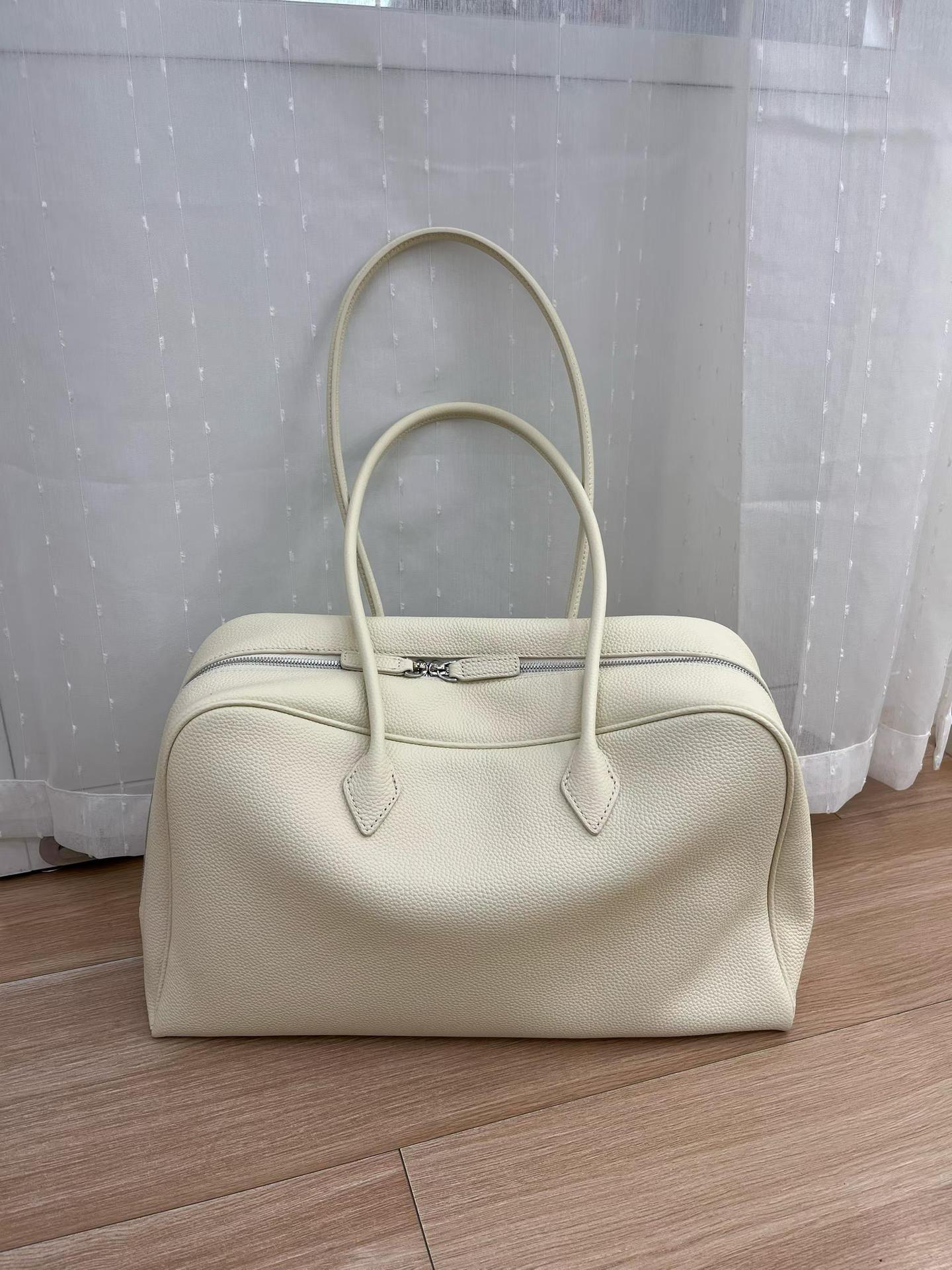 Women's Capacity Bowling Genuine Leather Underarm Boston Women's Shoulder Bag