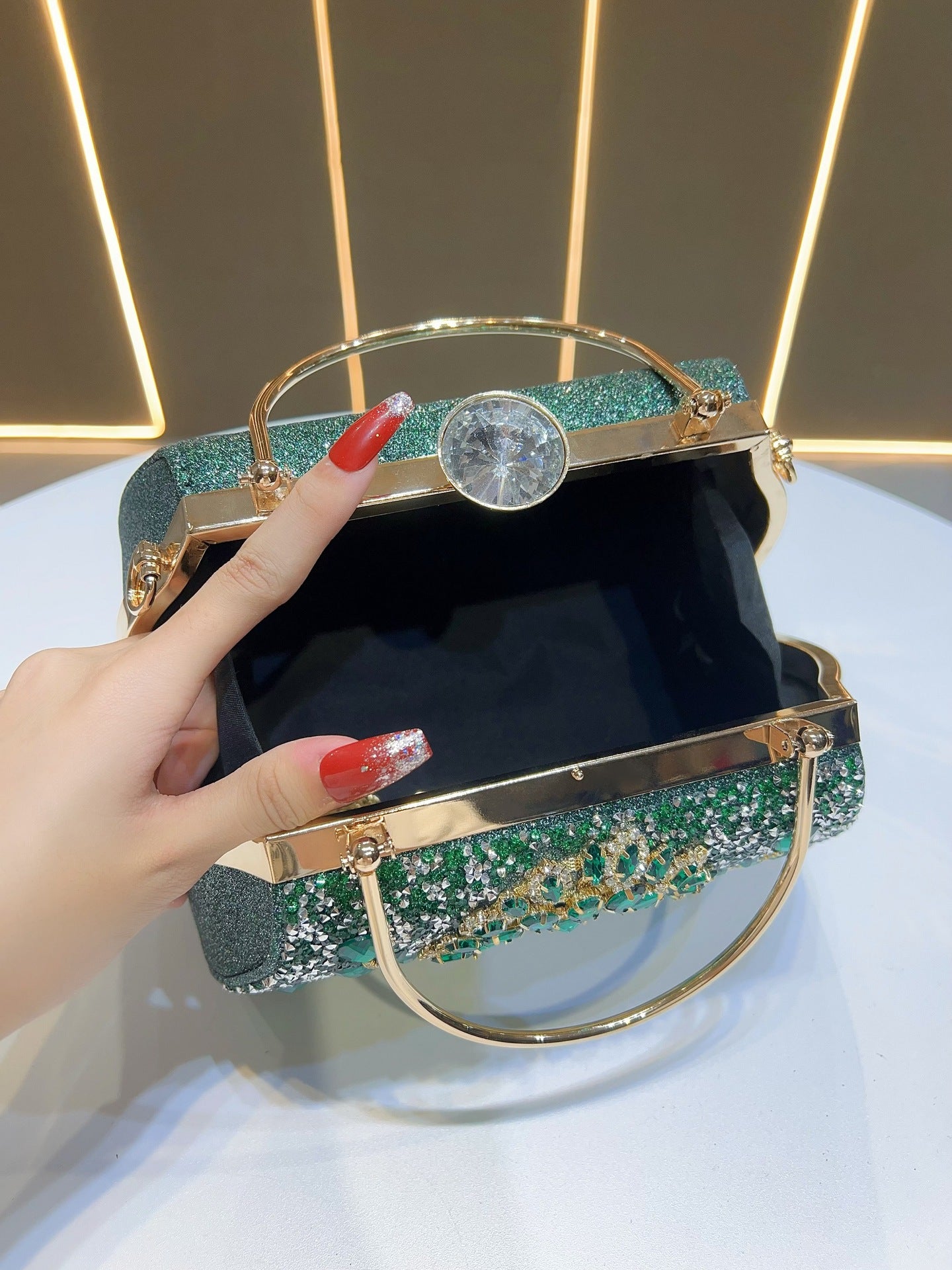 Women's Clutch Cheongsam Large Capacity High-grade Light Bags