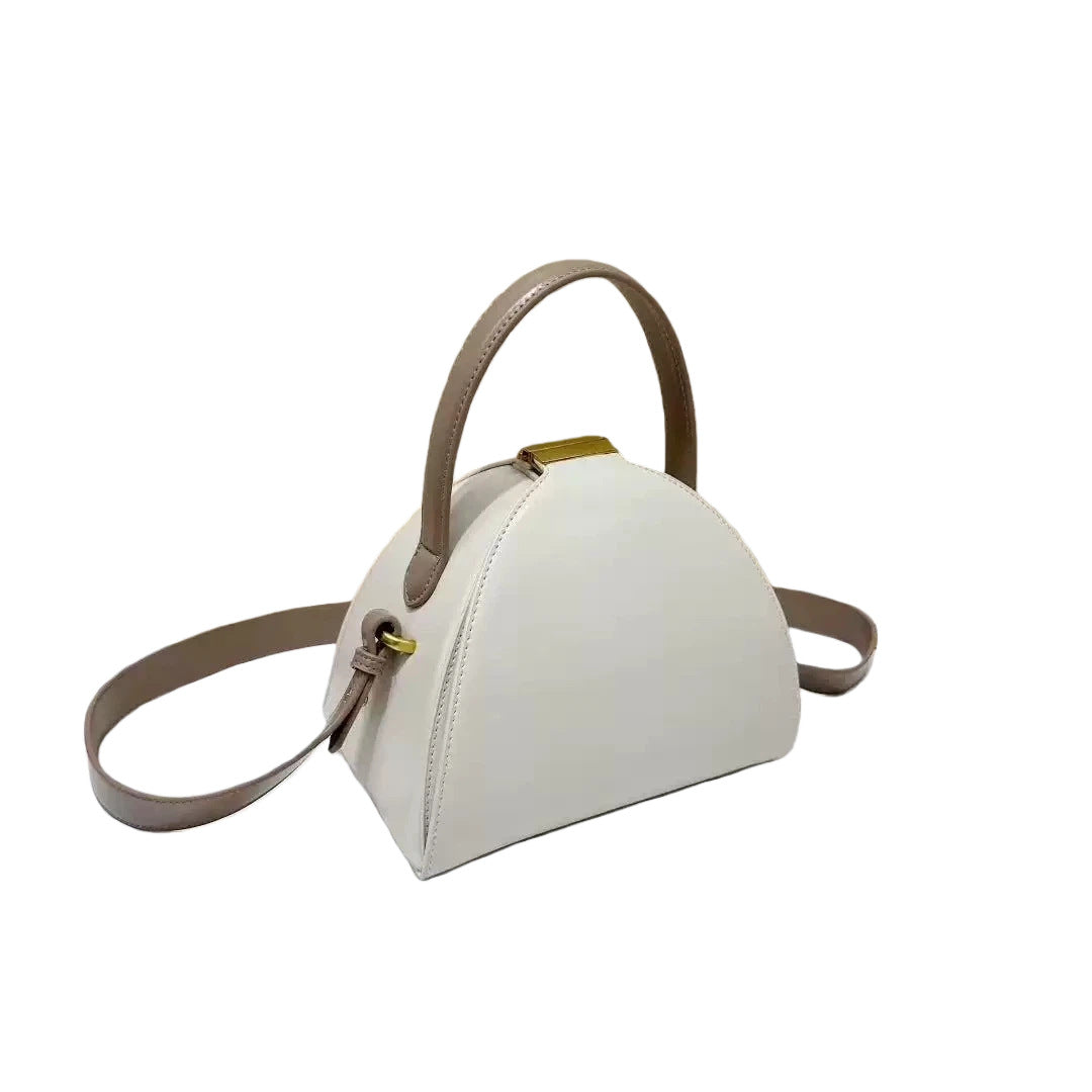 Women's French Style Semicircle Box High-grade Portable Niche Women's Handbag