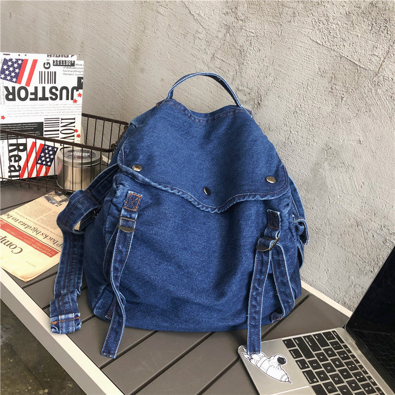Versatile Fashion Trendy Jeans Class Commute Women's Messenger Bag