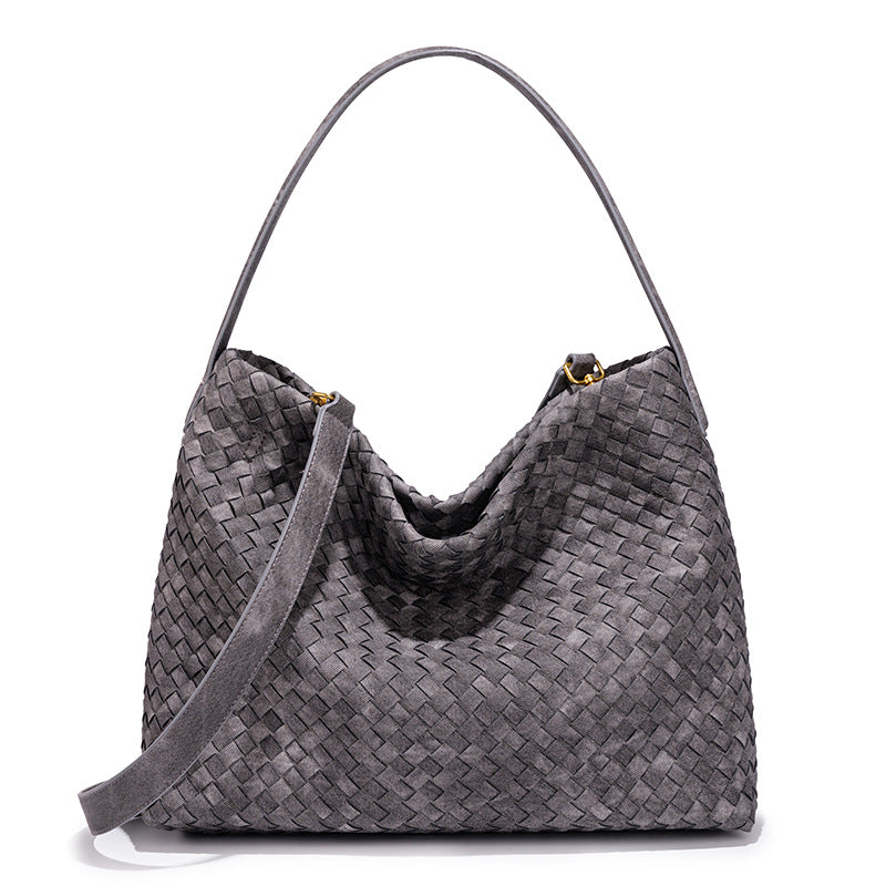 Large Capacity Woven Fashion Commuter Underarm Women's Shoulder Bag