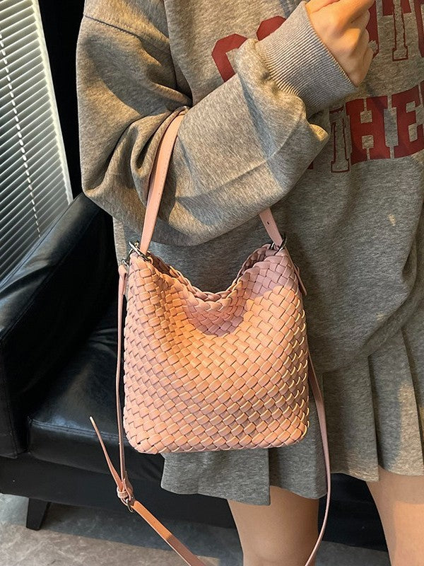 Classy Women's Hand-woven Vegetable Basket Fashion Women's Messenger Bag