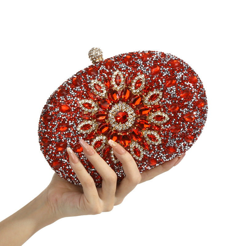 Sunflower Dress Cheongsam Banquet Refined Light Dinner Bag
