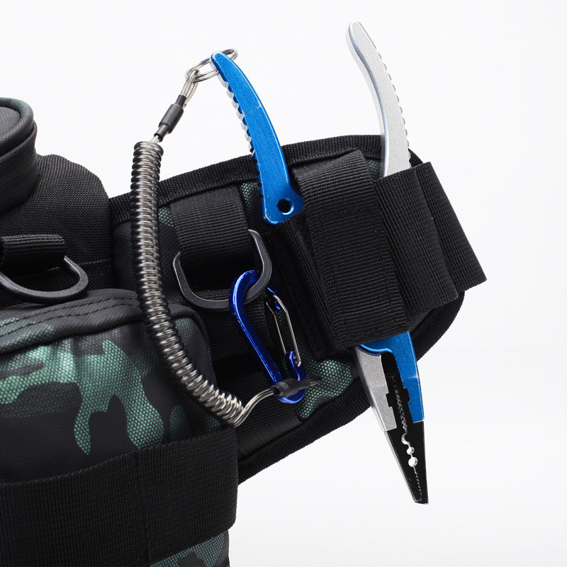 Men's Multifunctional Soft Shell Waterproof Fishing Can Men's Fanny Pack