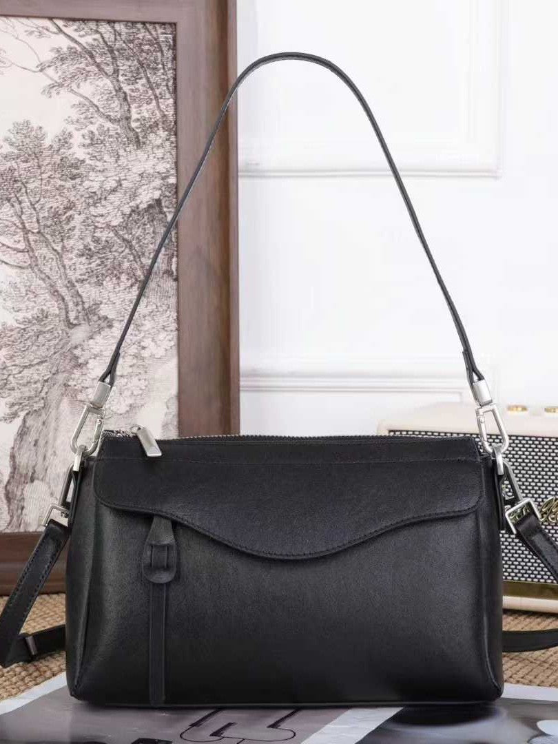 Women's Underarm Leather Fashion Genuine Mother Women's Shoulder Bag