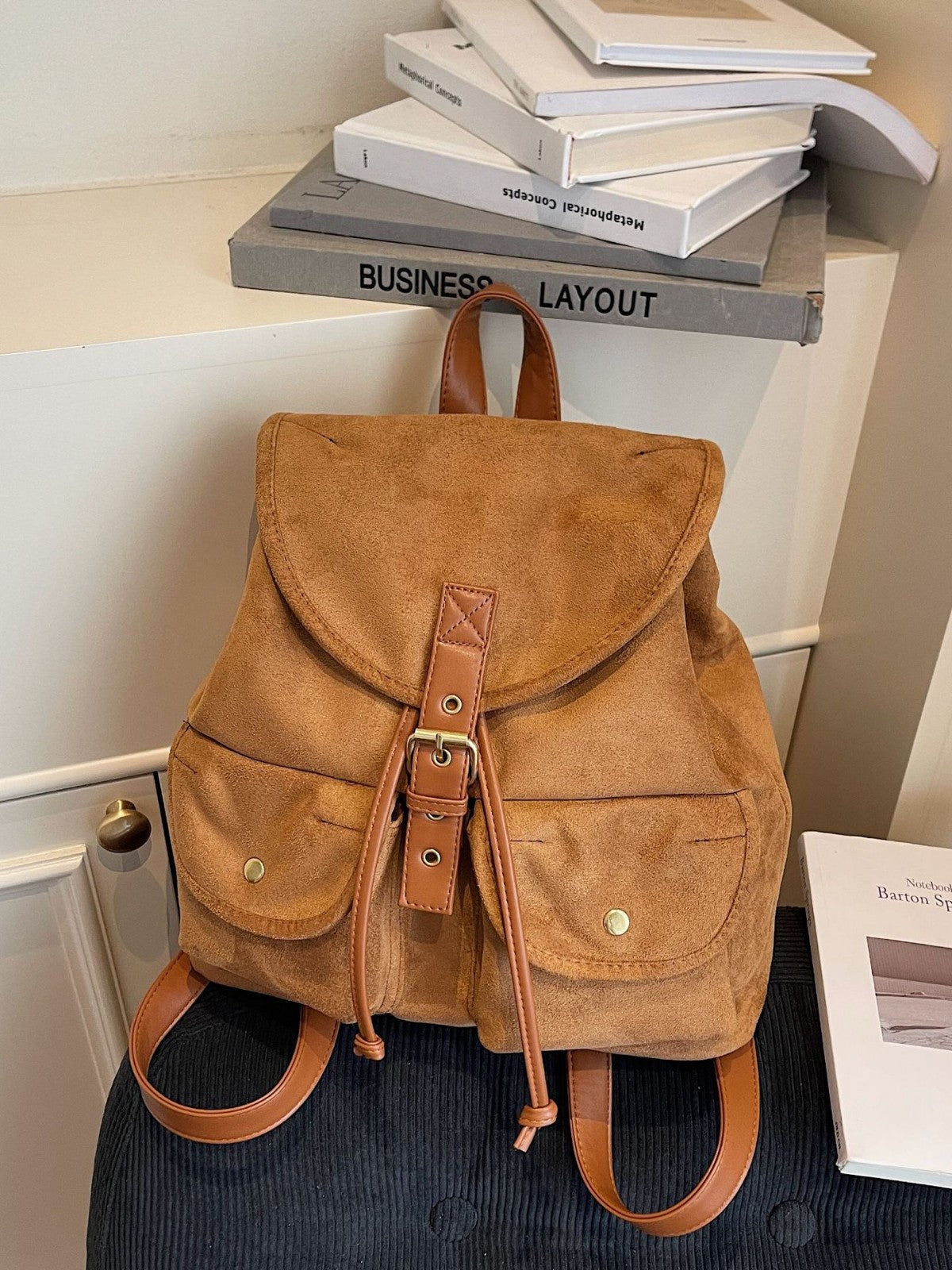 Women's Retro Fashion Trendy Leisure Commute Women's Backpack