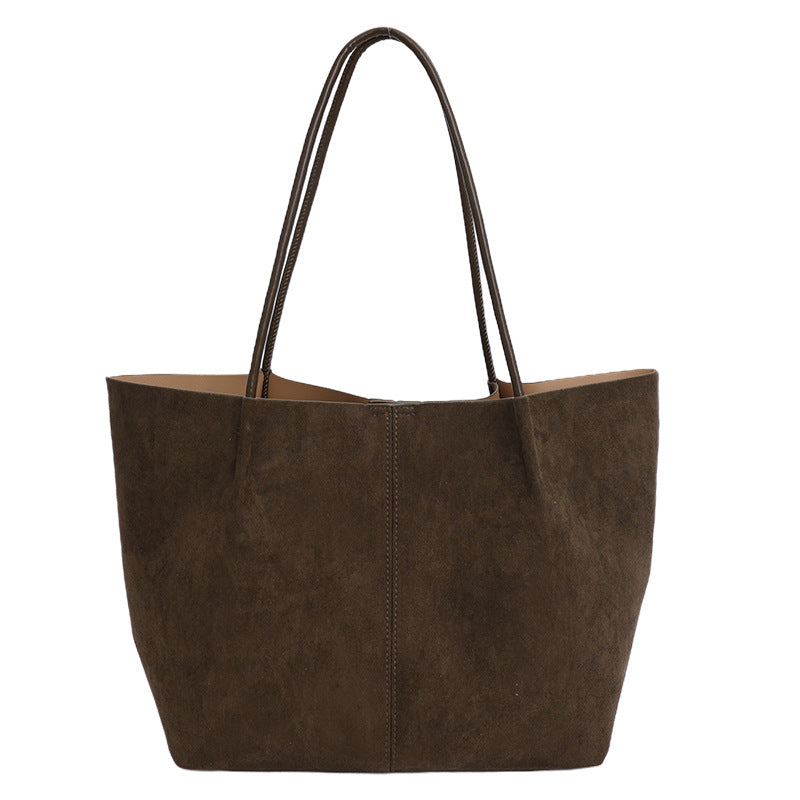Women's Retro High Sense Large Capacity Commuter Tote Bags
