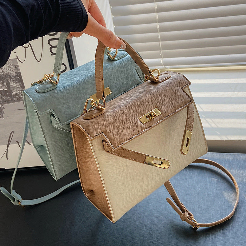 Women's Second Generation Medium Contrast Color High Women's Handbag