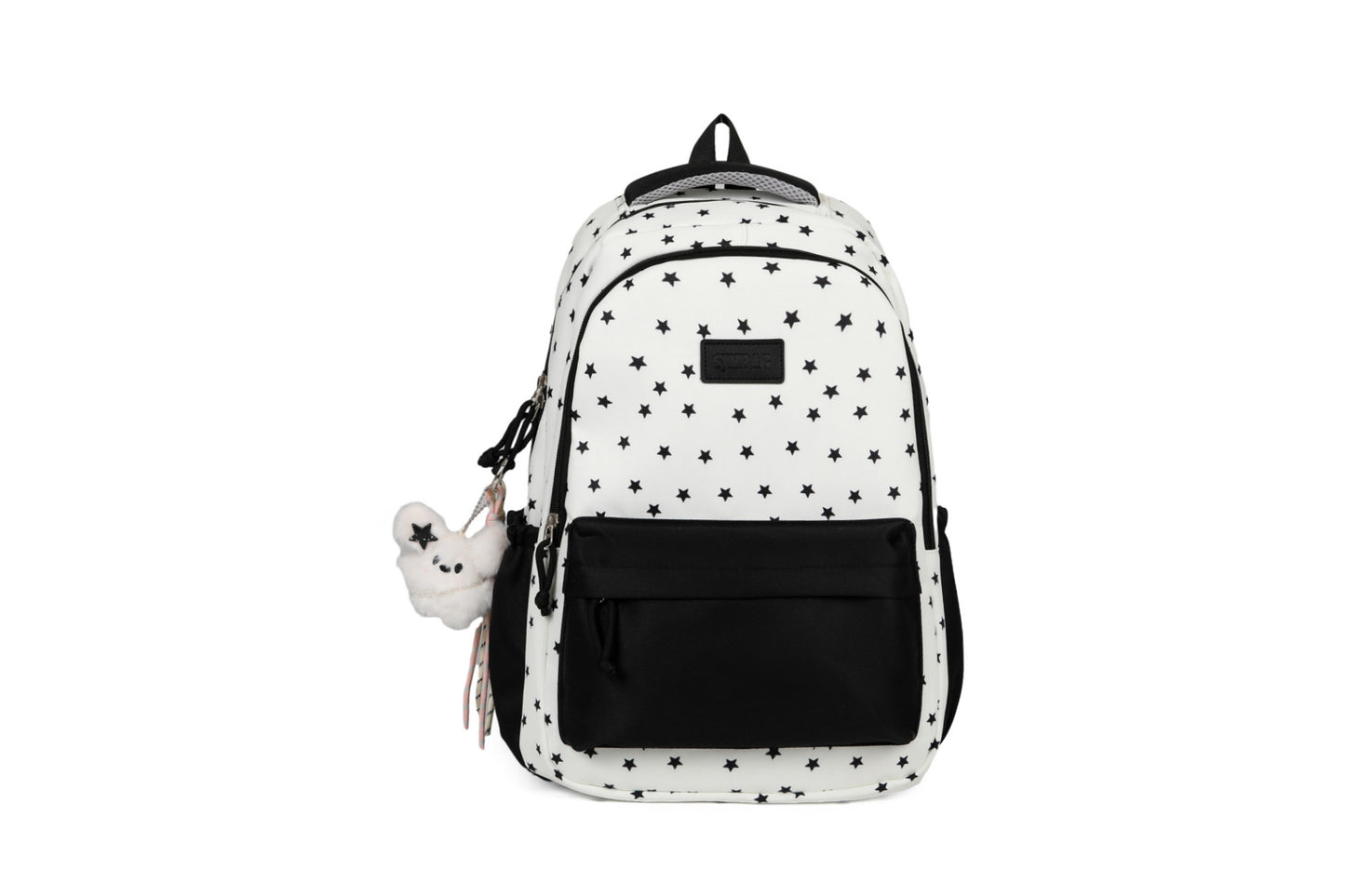 Cute Contrast Color Good-looking Primary Secondary College Student Schoolbag