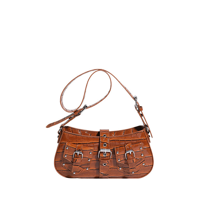 Fashionable Commuter Portable Underarm Female Niche Bags