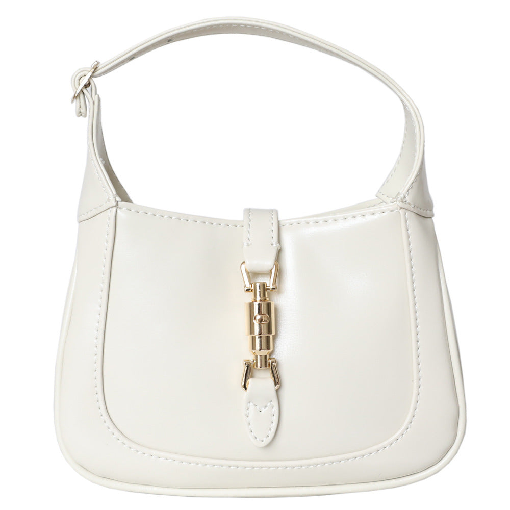 Saddle French Style Underarm Design Retro Women's Handbag