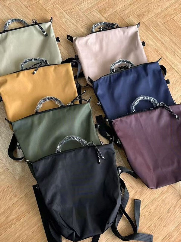 High Quality Dragon Inlaid Thickened Nylon Letter Waterproof Leisure Large Business Backpack