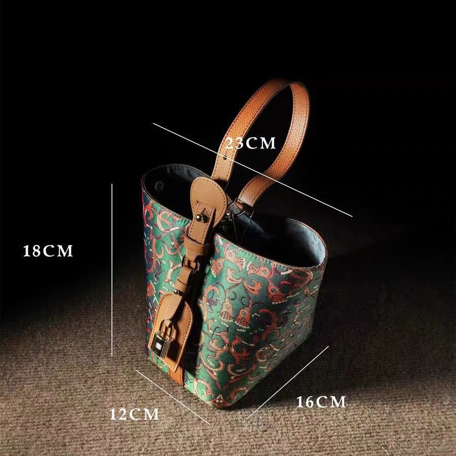 Shu Jin Vegetable Basket National Cheongsam Song Dynasty Bags