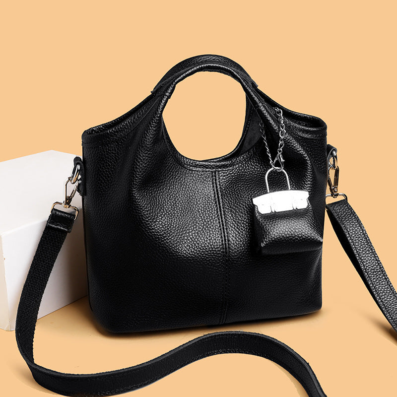 Women's Genuine Leather Elegant Fashion Large Capacity Bags