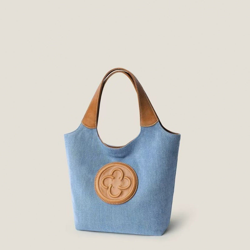 Women's Niche Kas Pleated Single Portable Bags