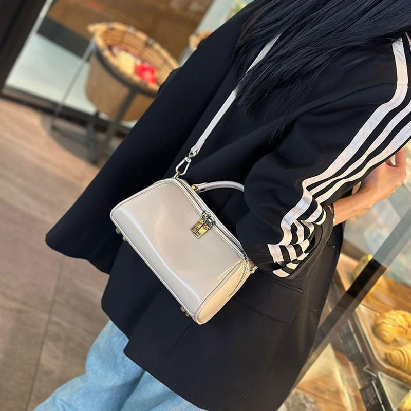 Graceful Women's Leather Pillow Cowhide Fashion Bags