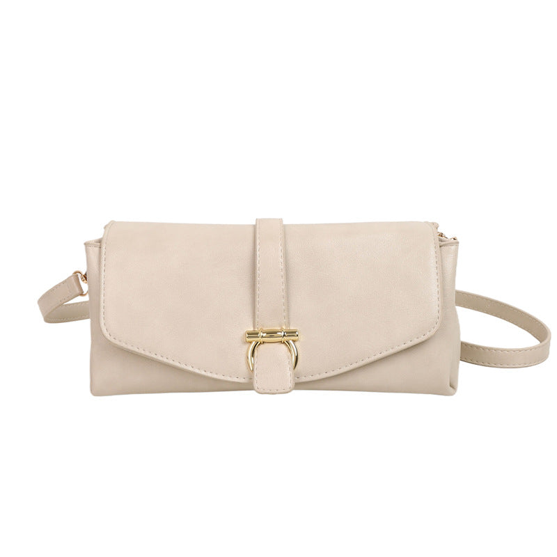 Fashion High Sense Female Personality Versatile Design Latch Women's Shoulder Bag