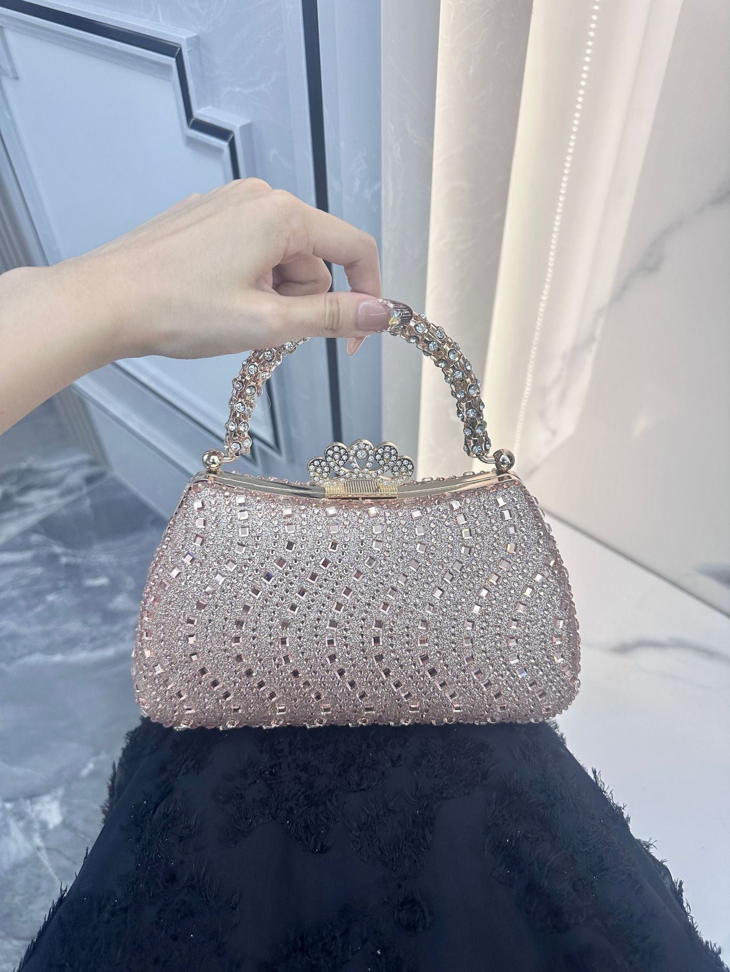 Women's High-grade Light Luxury Diamond Banquet Fashion Bags