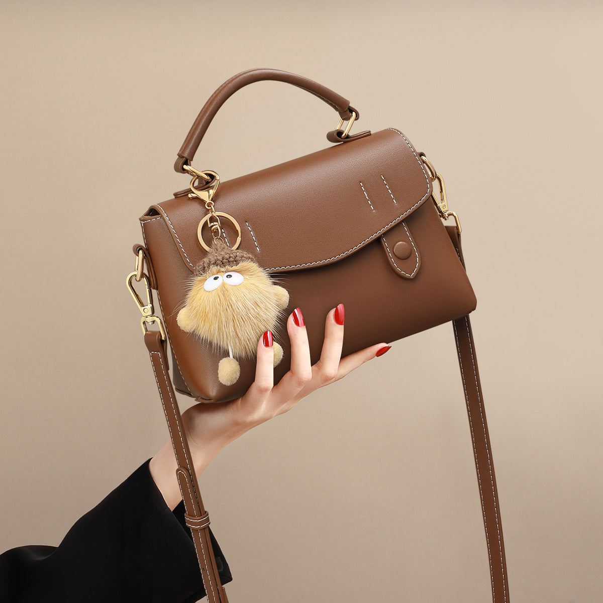 Women's Summer Versatile Cambridge Genuine Leather For Girlfriend Handbags