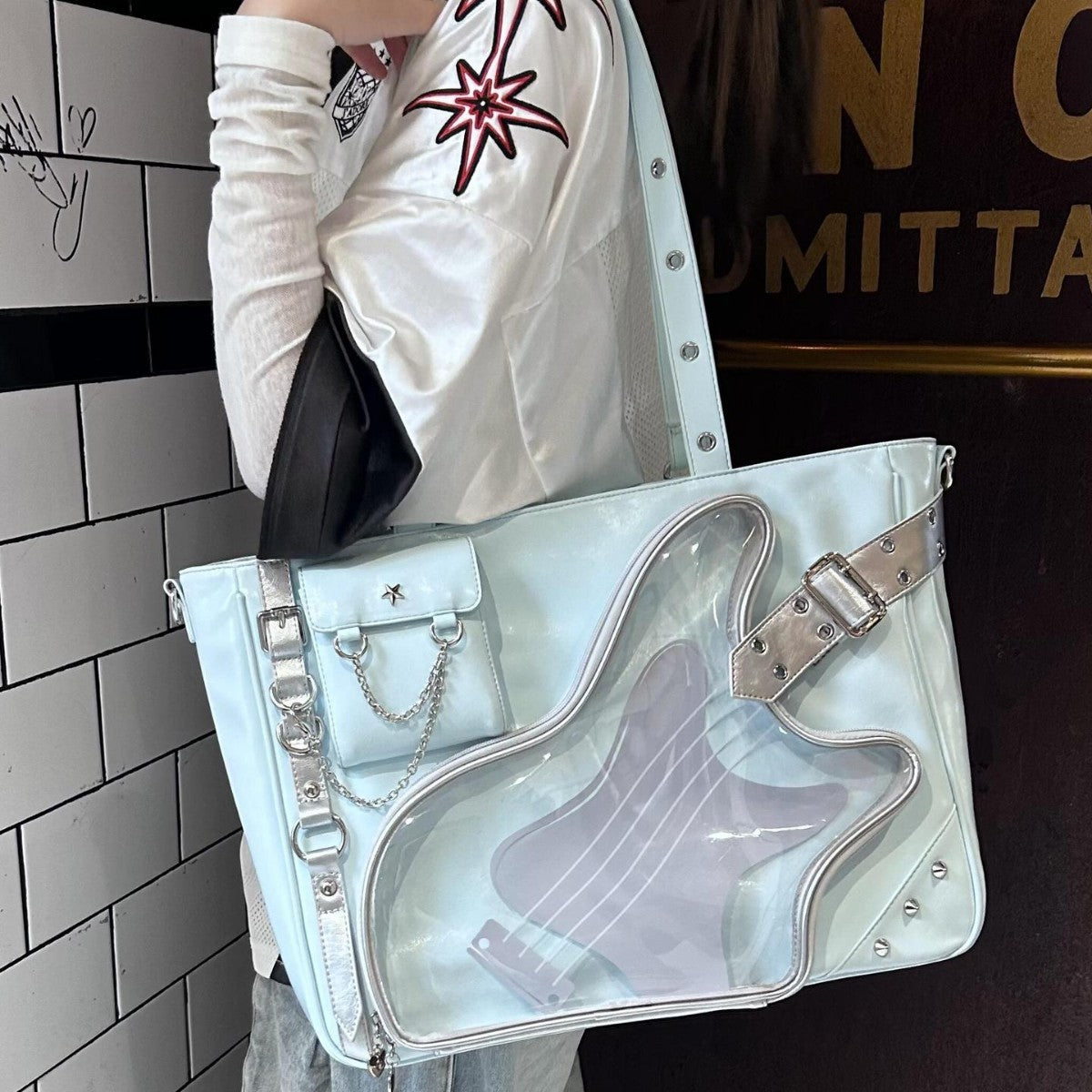 Style Large Capacity Cartoon Millennium Hot Strings Transparent Snacks Bags