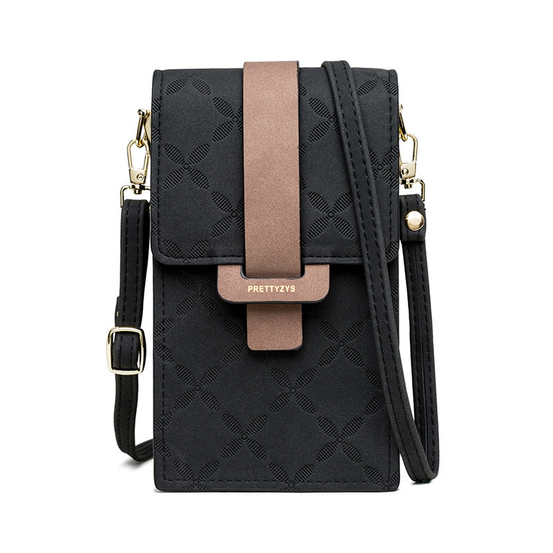 Classy Detachable Strap Vertical Plaid Mini Shoulder Bags