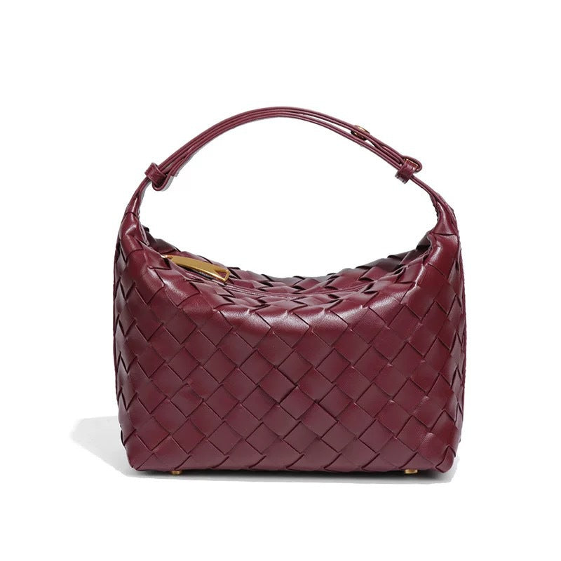 Women's Hand-woven Lunch Box Fashionable Fresh Texture Women's Handbag