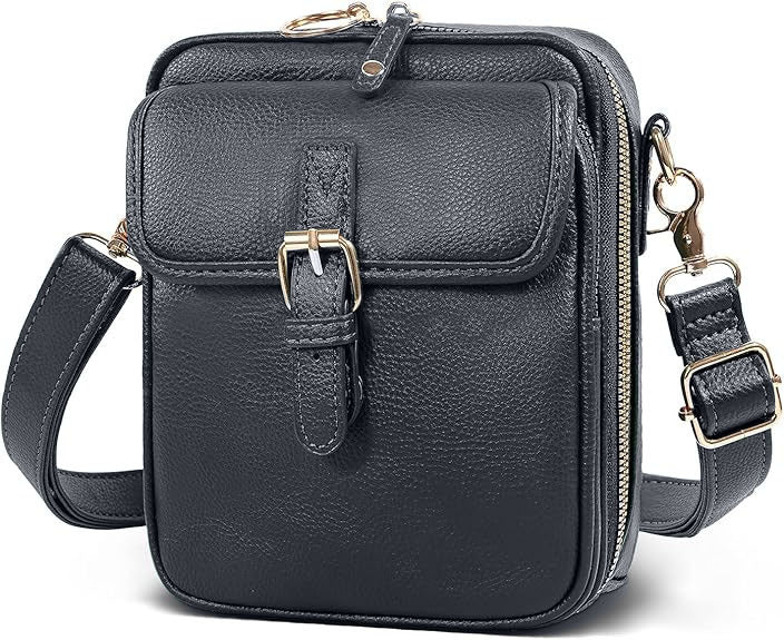 Beautiful Durable Leather Retro Clutch Mobile Women's Shoulder Bag