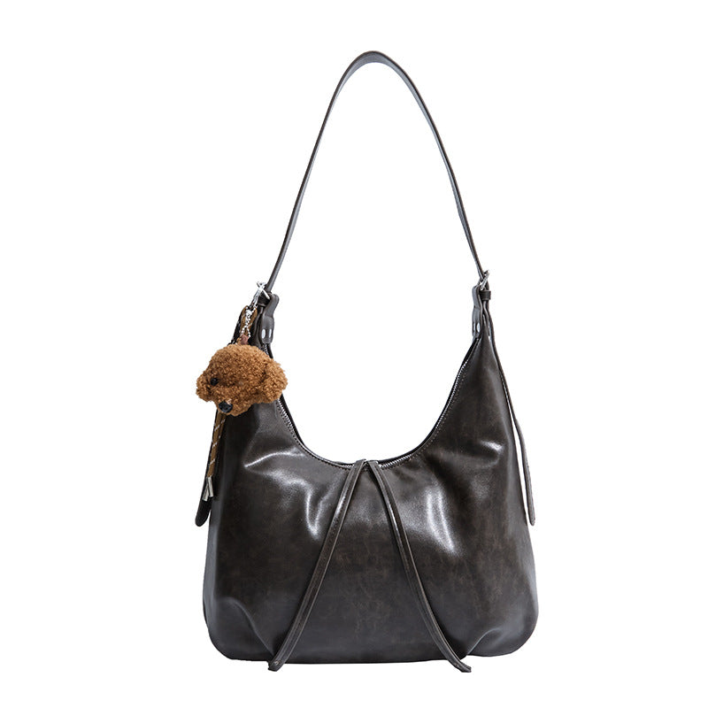 Women's Retro Large Capacity Underarm Artistic Commuter Women's Shoulder Bag