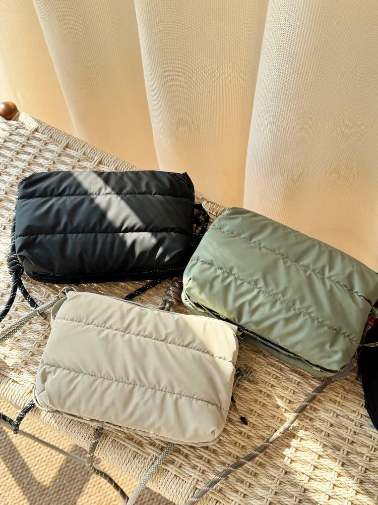 Women's Broadband Canvas Fashionable Large Capacity Waterproof Women's Messenger Bag
