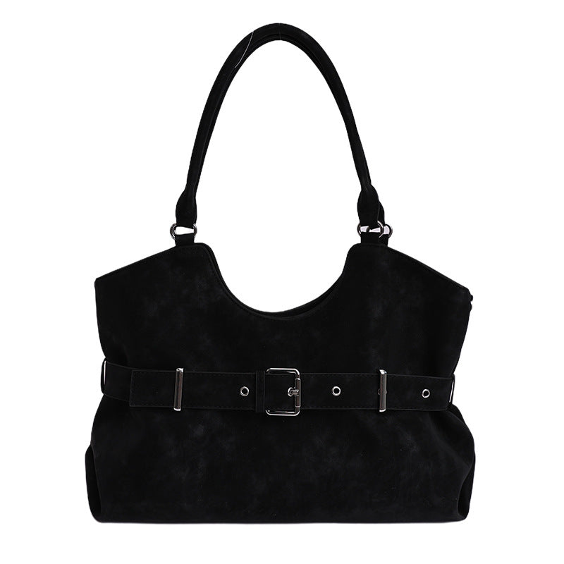 Women's Solid Color Simple Design Commuter Women's Messenger Bag