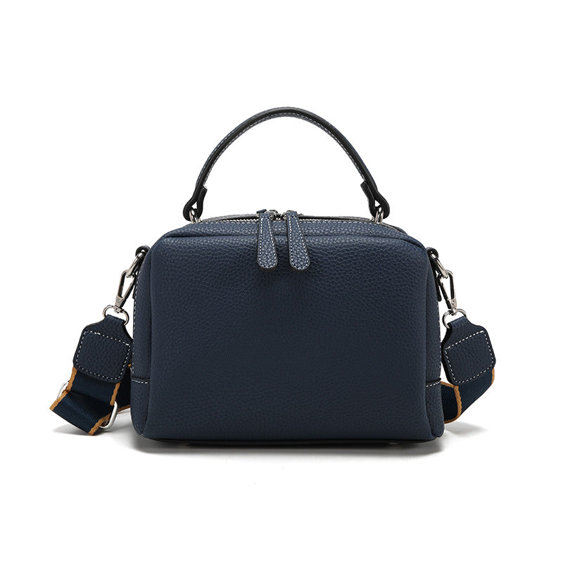 Women's Fashion Authentic Leather Tactile Feel Boston Women's Messenger Bag