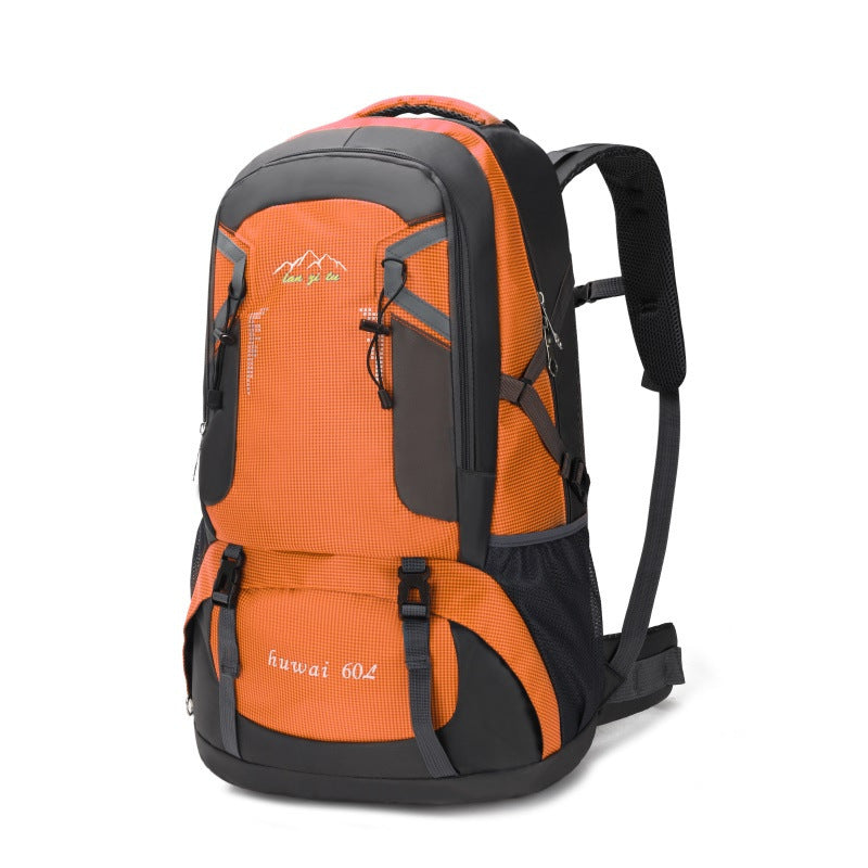 Large Capacity Waterproof Nylon Traveling Couple Mountain Climbing, Hiking Bag